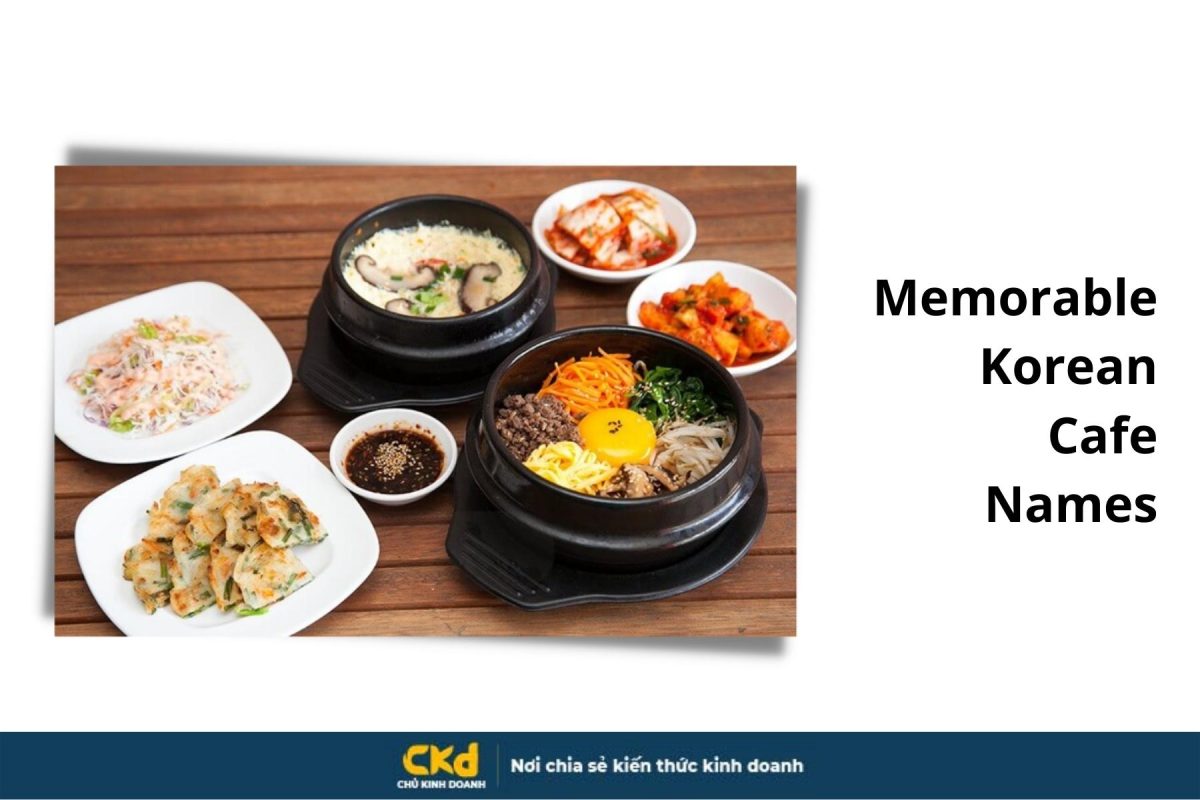 Memorable Korean Cafe Names