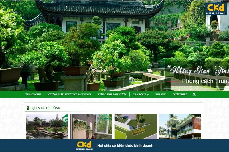  Thiết kế sân vườn Việt
